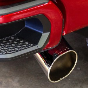 Chevrolet Silverado 3500 Performance Exhaust - Banks Power - Monster Sport Exhaust System, Single Exit, 5-inch - `20-`21